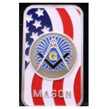 MASON 1 OZ .999 SILVER BAR