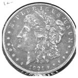 1921 MORGAN DOLLAR XF