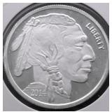 1 OZ .999 SILVER ROUND