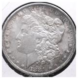 1881 MORGAN DOLLAR AU