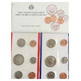 1989 MINT SET P D  MINTS