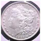 1898 CHOICE BU MORGAN DOLLAR