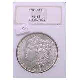 1888 NGC MS62 MORGAN DOLLAR