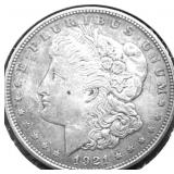 1921 MORGAN DOLLAR XF
