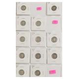 12 MERCURY DIMES