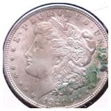 1921 MORGAN DOLLAR XF