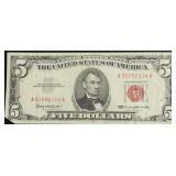 5 DOLLAR US LEGAL TENDER VF