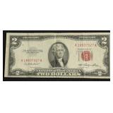 2 $ US LEGAL TENDER VF