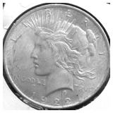 1922 CHOICE BU PEACE DOLLAR