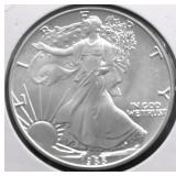 1988 SILVER EAGLE GEM