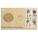 BICENTENNIAL MEDAL FIRST DAY COVER