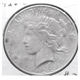 1926 S PEACE DOLLAR XF