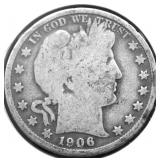 1906 BARBER HALF DOLLAR G