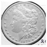1879 MORGAN DOLLAR XF
