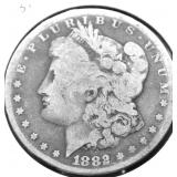 1882 MORGAN DOLLAR AG