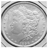1896 CHOICE BU MORGAN DOLLAR