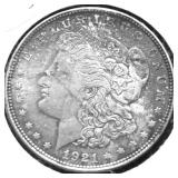 1921 MORGAN DOLLAR XF