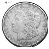 1921  MORGAN DOLLAR VF