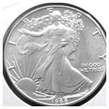 1988 SILVER EAGLE GEM
