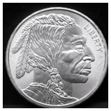 1 OZ .999 SILVER ROUND