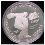 PROOF OLYMPIC SILVER DOLLAR