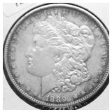 1889 MORGAN DOLLAR XF