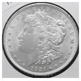 1921 CHOICE BU MORGAN DOLLAR