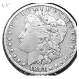 1897 O MORGAN DOLLAR VG