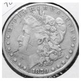 1879 MORGAN DOLLAR VF DETAILS