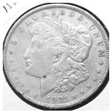 1921 D MORGAN DOLLAR XF