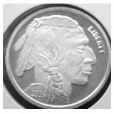 1 OZ .999 SILVER ROUND