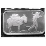 1  OZ .999 SILVER BAR