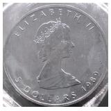 1989 CANADA MAPLE LEAF GEM