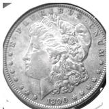 1890 MORGAN DOLLAR XF