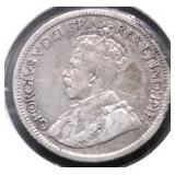 1934 CANADA DIME XF