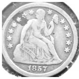 1857 LOVE TOKEN