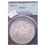 1880 S PCGS MS63 MORGAN DOLLAR