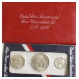 SILVER BICENTENNIAL MINT SET