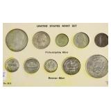 1964 P MINT SET NO D