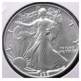 1988 SILVER EAGLE GEM