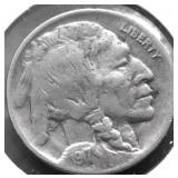 1917 D BUFFALO NICKEL XF