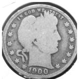 1900 BARBER QUARTER G