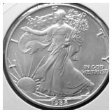 1988 SILVER EAGLE GEM