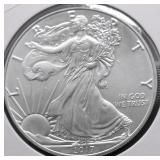 2017 SILVER EAGLE GEM