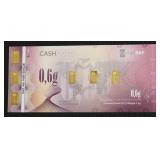CASH GOLD .6 GRAM GOLD CH BU