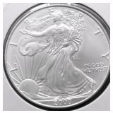 2000 SILVER EAGLE GEM