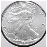 2017 SILVER EAGLE GEM
