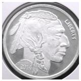 1 OZ .999 SILVER ROUND