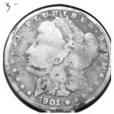 1901 O MORGAN DOLLAR G