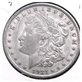 1921 MORGAN DOLLAR XF